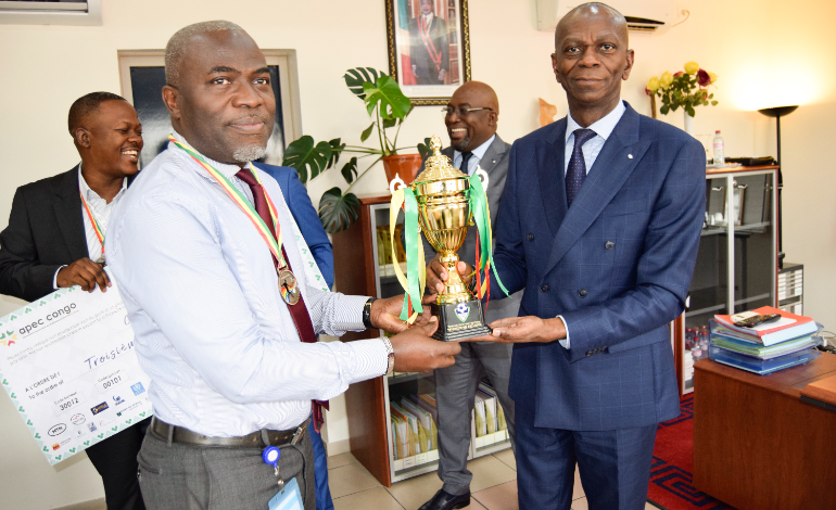 SPORT: Le Sportif Club MUCODEC honoré par la Direction Générale des MUCODEC