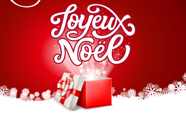 Joyeux Noël et bonne fête de fin d’année.